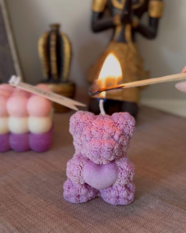 Teddy Bear Scented Candle