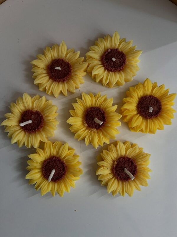 Sunflower Candle